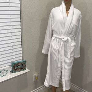 Vintage IBM white soft robe